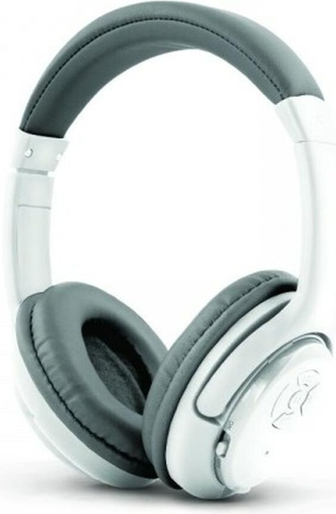 Actual product image ESP eranza Libero Headset Head-band Bluetooth Grey, White (No noise cancelling, 10 h, Wireless)