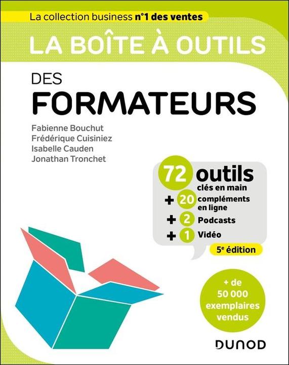Immagine prodotto La boîte à outils des formateurs (Francese, Bouchut F., Cauden I. e altri, Cuisiniez F., 2024)