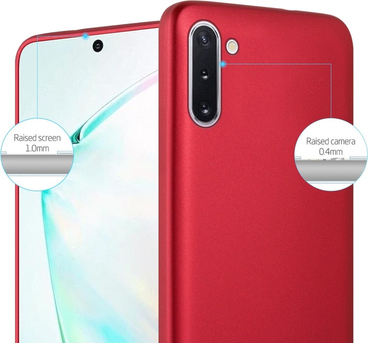 Produktbild Cadorabo TPU Matt Metallic Cover (Samsung Galaxy Note 10)