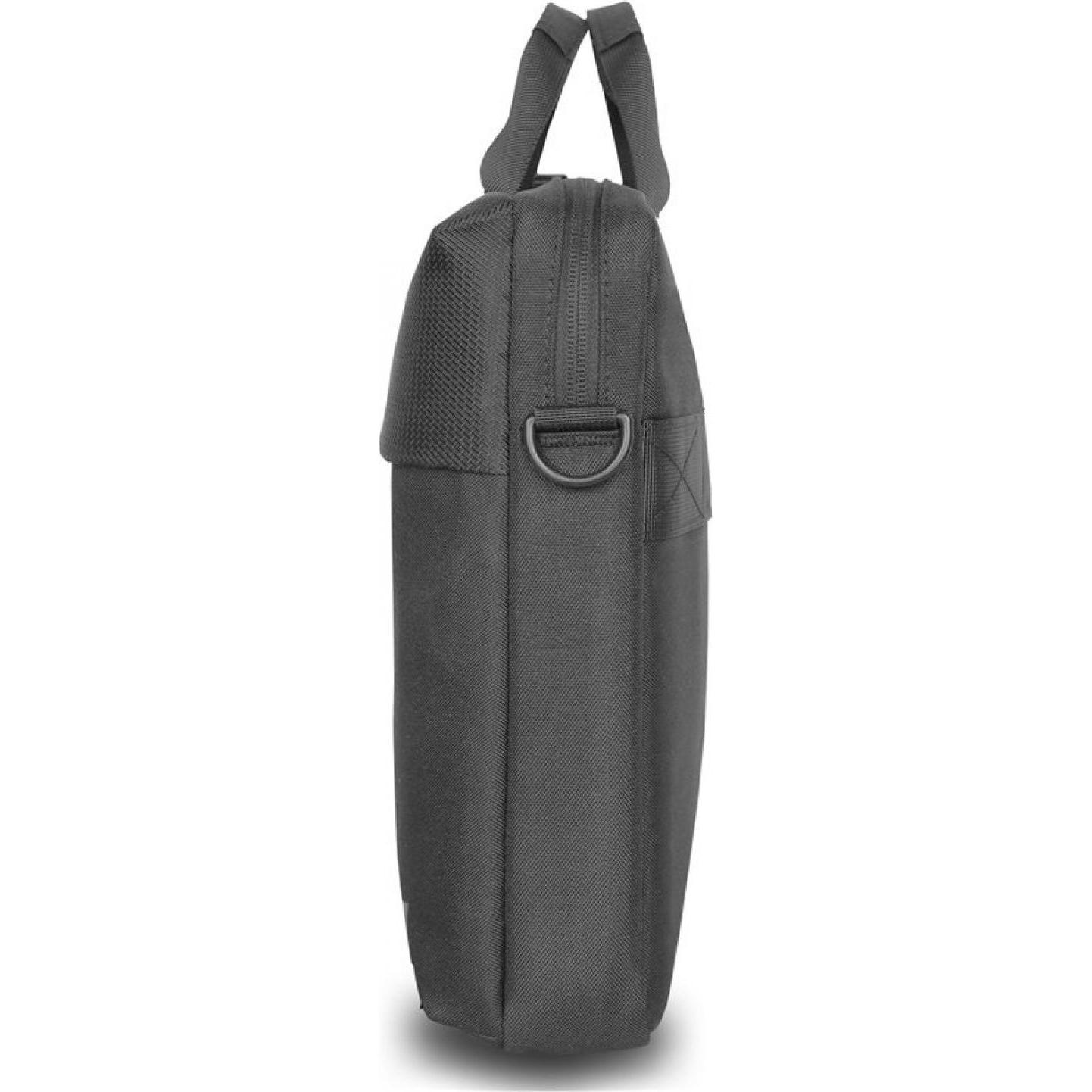 Thumbnail - V7 14in Eco-Friendly Briefcase Rpet Top Loading Laptop Bag (14.02", Universal), Notebooktasche, Schwarz
