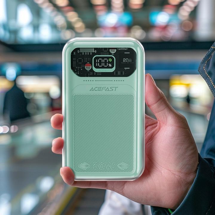 Immagine prodotto Acefast Powerbank M2 Sparkling Series, 20000mAh, 30W (grigio) (20000 mAh, 30 W, 77 Wh)
