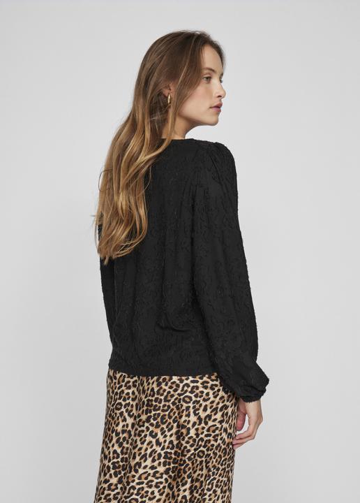 Actual product image Vila Round neck top with long sleeves (L)