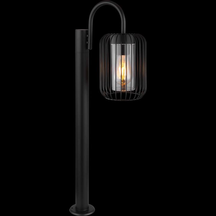 Actual product image Globo Outdoor Lamp Adelheid black matt 1xE27 (E27, IP44)