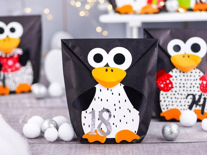 Actual product image Papierdrachen Penguin