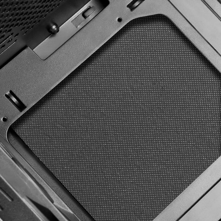 Actual product image Silverstone SST-KL07B-E - Kublai Midi Tower ATX Silent Computer Case, black (ATX, mATX, Mini-ITX, SSI CEB)