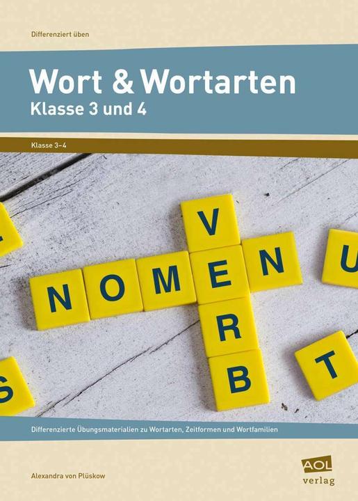 Produktbild Wort und Wortarten - Klasse 3 und 4 (Deutsch, Alexandra von Plüskow, 2015)