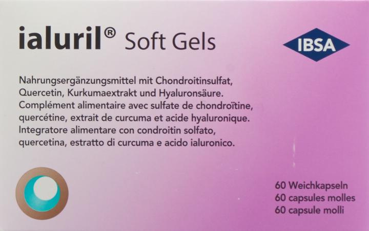 Actual product image IBSA Ialuril Soft Gels (60 Piece, Capsules, 85 g)