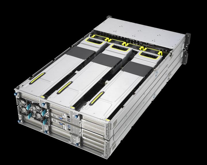 Actual product image ASUS Server BAB RS720A-E11-RS24U/10G/2.4KW/GPU