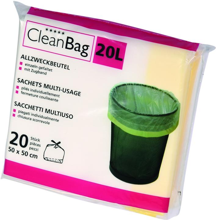 Produktbild Cleanbag Allzweckbeutel (20x, 20 l)