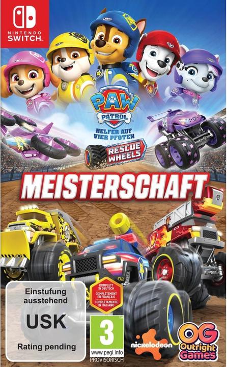 Actual product image Outright Games PAW Patrol Rescue Wheels: Meisterschaft (Switch, DE)
