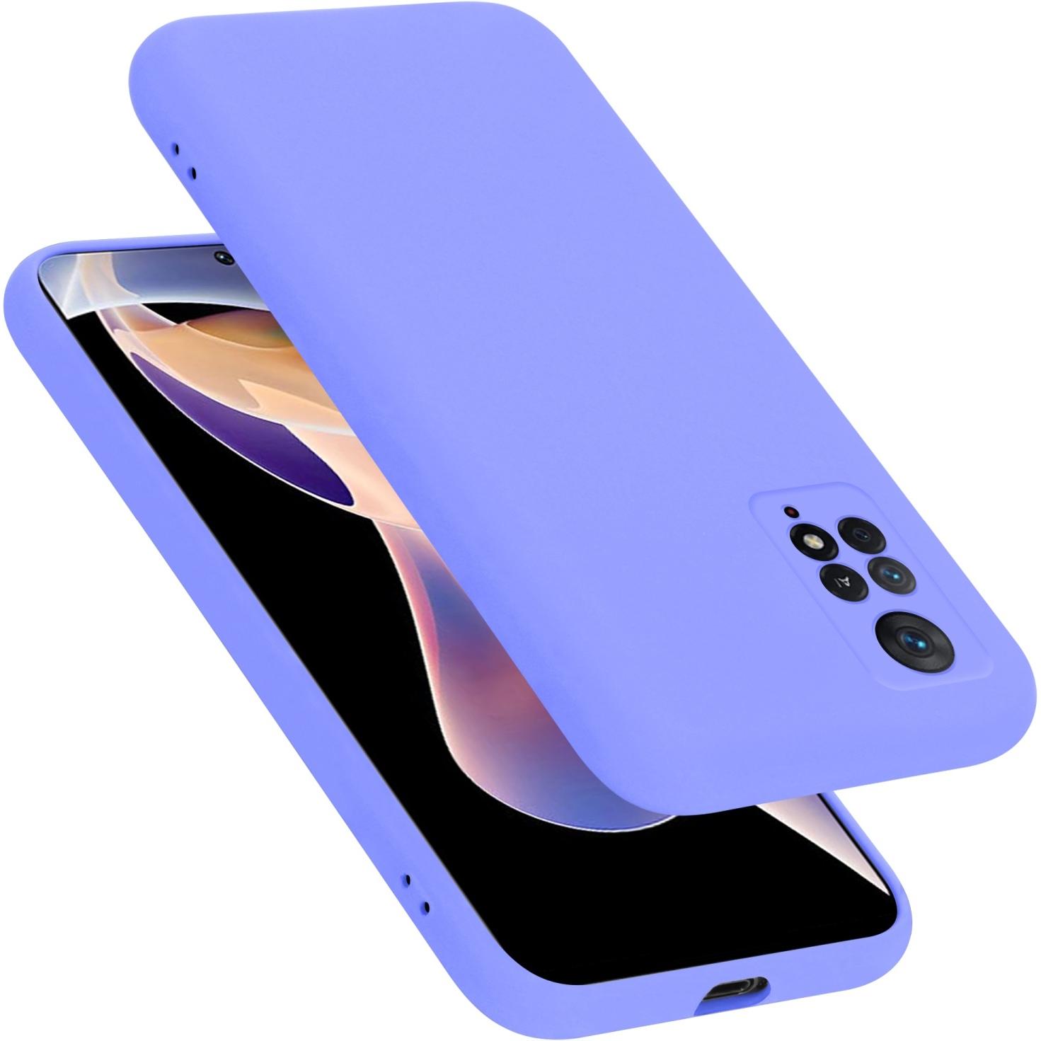 Cadorabo TPU Liquid Silicone Case Hülle für Xiaomi RedMi NOTE 11 PRO 4G / 5G (Xiaomi Redmi Note 11 Pro), Smartphone Hüll...
