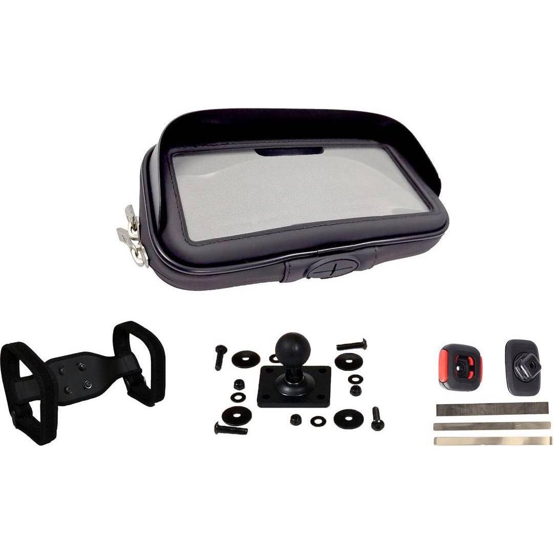 Tecno Globe Easy GT Plus Horizontal, Smartphone Halterung, Schwarz