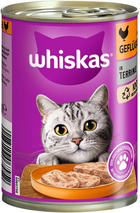 Actual product image Whiskas Poultry in terrine (Adult, 1 pcs., 400 g)