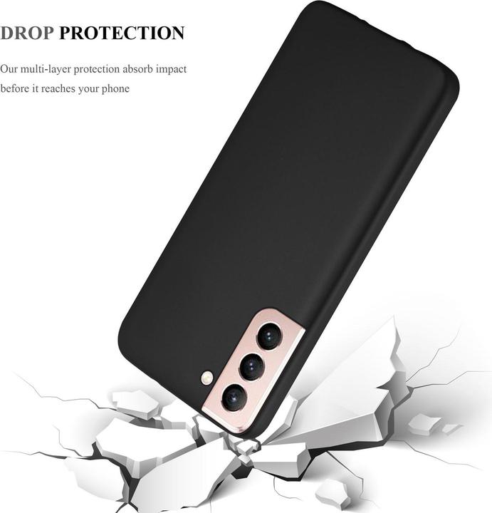 Actual product image Cadorabo TPU Matt Metallic Cover (Samsung Galaxy S21 5G)