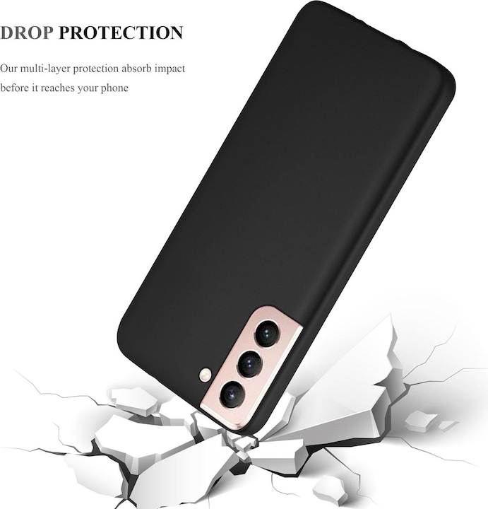 Produktbild Cadorabo TPU Matt Metallic Cover (Samsung Galaxy S21 5G)