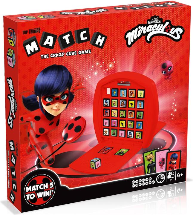 Actual product image Winning Moves Match with Lady Bug, Cat Noir and Co. (German, 2 Players)