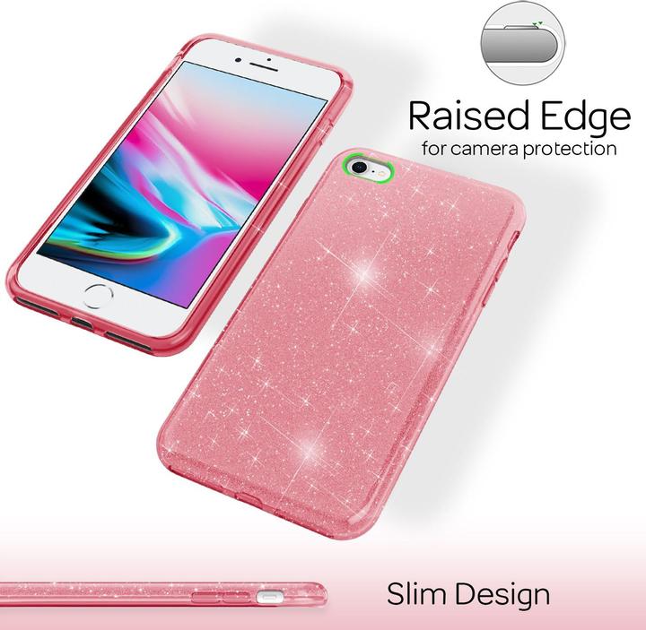 Produktbild Nalia Glitzer Handyhülle (Apple iPhone 7)