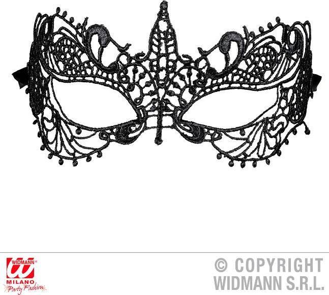 Actual product image Widmann Augenmaske aus Spitze