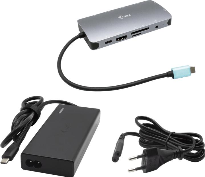 Produktbild i-tec C31NANOVGA77W (USB-C, 11 Ports)