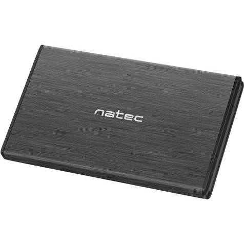 Thumbnail - Natec Rhino HDD-Gehäuse 2.5 Zoll (2.5"), Festplattengehäuse, Schwarz
