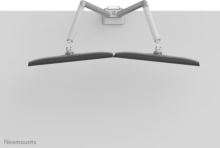 Produktbild Neomounts Tischhalterung duo 100x100 9kg/17-32"/silber/voll beweglich (Tisch, 32.01", 9 kg)