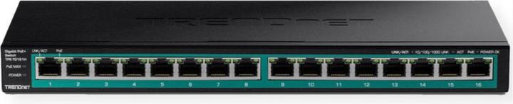 Productafbeelding Trendnet Ethernet schakelaar Gigabit POE (16 ports)
