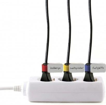 Image du produit Label-the-cable Mini-câbles velcro LTC, paquet de 10 (Serre-câbles velcro, 90 mm, 10 pcs)