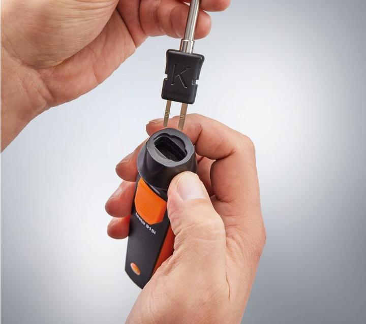 Image du produit Testo Sonde de température 20 à +50 °C avec connexion Bluetooth® aux phones, sonde de surface