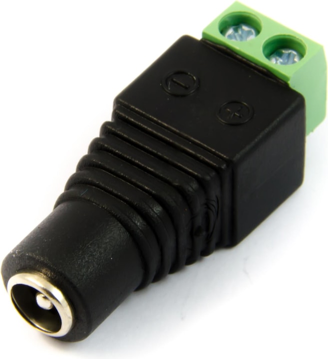 Purecrea DC-Buchse Female Barrel Jack 5.5mm / 2.1mm mit Schraubklemmen