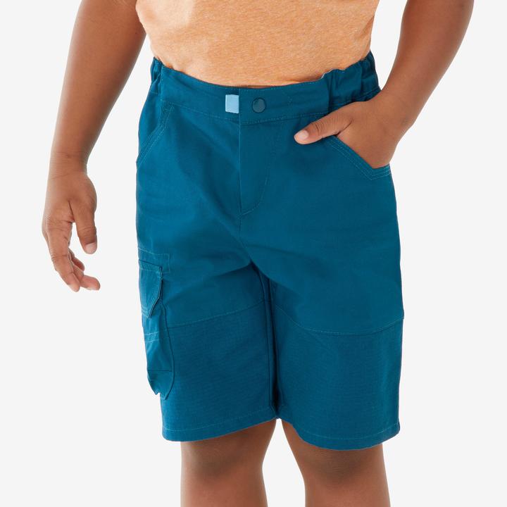 Produktbild Quechua Wandershorts MH500 Kinder Grösse 92–122 blau (122)