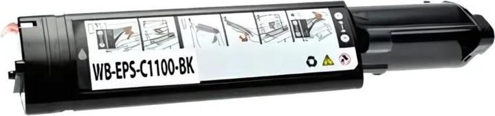 Actual product image Hermex Compatible XXL Toner Epson AcuLaser C1100 C13S050190 Black (FC)