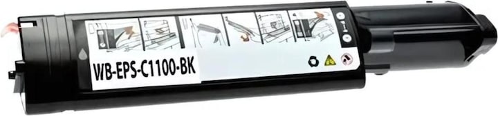 Image du produit Hermex Compatible toner XXL Epson AcuLaser C1100 C13S050190 Black (CF)