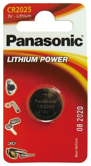 Actual product image Panasonic Lithium Power CR2025 (1 pcs., CR2025, 165 mAh)