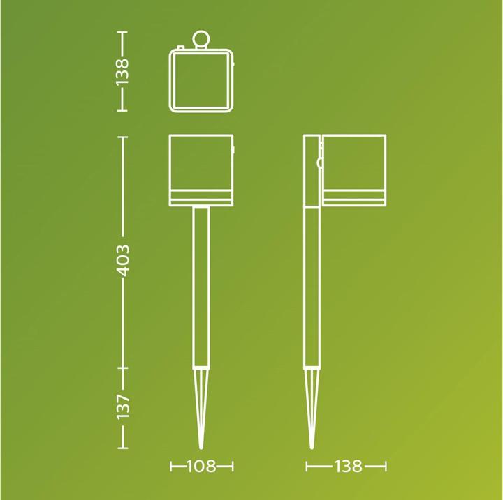 Produktbild Philips Outdoor Virona Solar (200 lm, IP44)