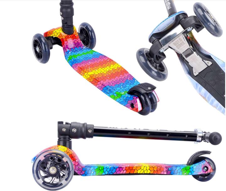 Produktbild Boldcube Grosser 3-Rad-Scooter Crystal Rubix