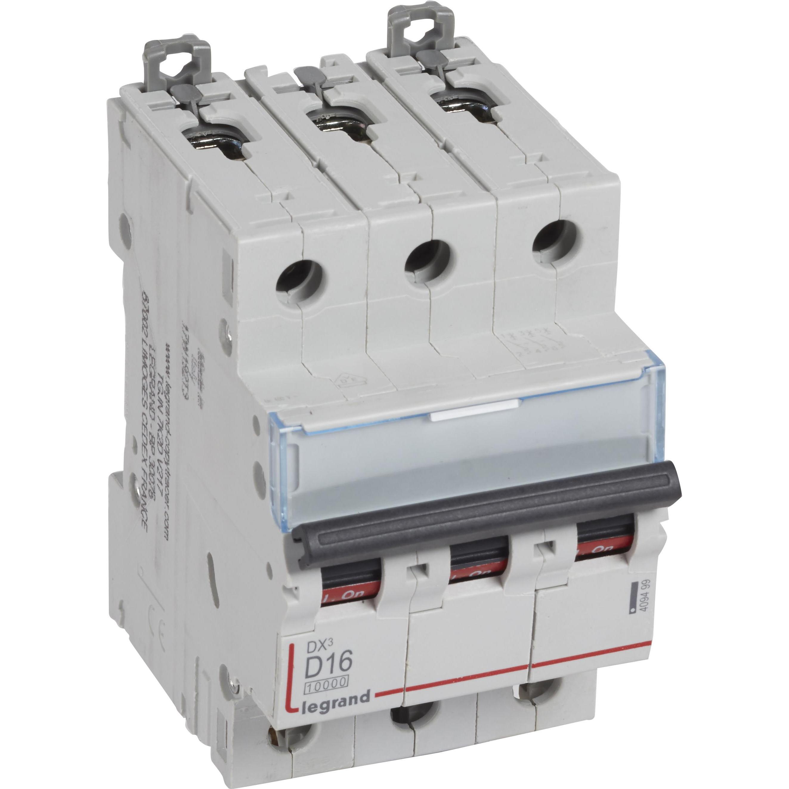 Legrand, Schutzschalter, 409499 Leitungsschutzschalter 16 A 400 V/AC