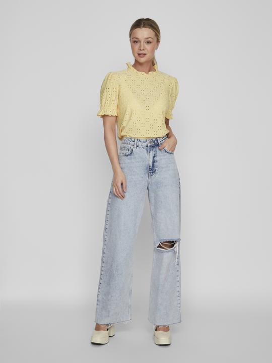 Produktbild Vila Besticktes Oberteil mit kurzen Ärmeln (XS)