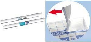 Actual product image Oxford Book protection film, colourless, self-adhesive, 450 mm x 1 m