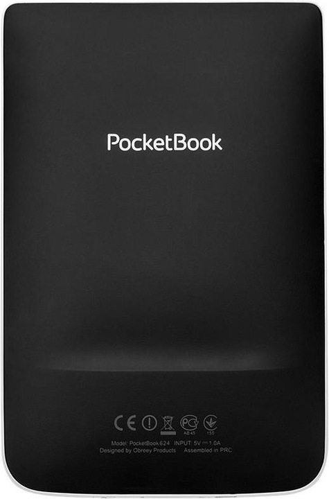 Actual product image PocketBook Basic Touch (6", 4 GB, Grey, White)