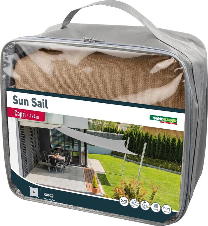Produktbild Windhager Sonnensegel (400 x 400 cm)