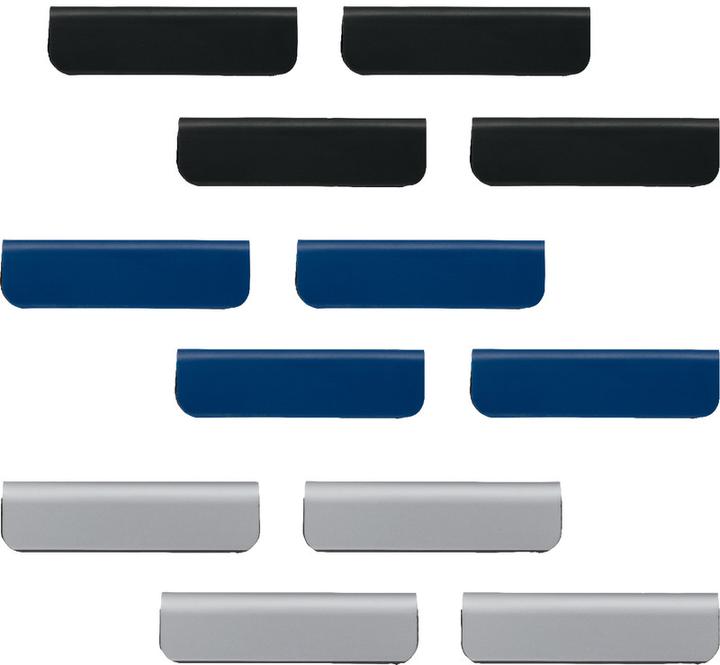 Produktbild Durable Durafix-Clip 60mm met. silber (5x)