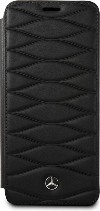 Actual product image Mercedes-Benz Book Case Genuine Leather (Samsung Galaxy S8+)