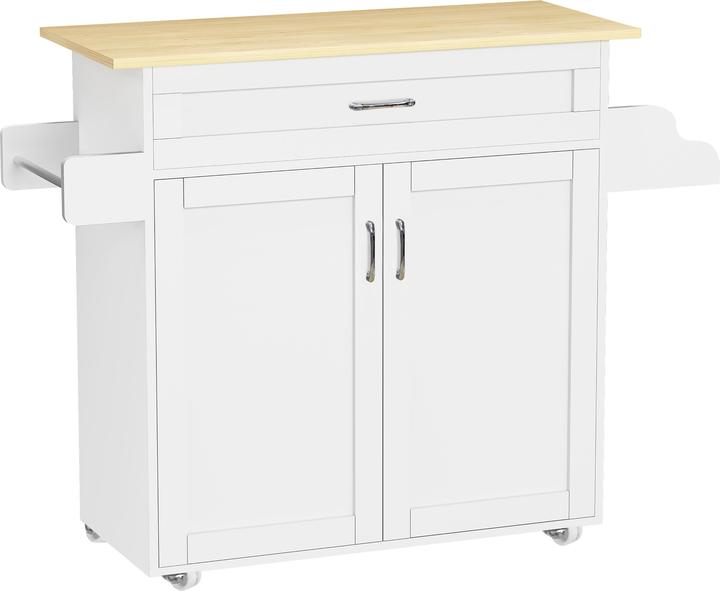 Actual product image VCM Küchenwagen Servierwagen Rollen Pastano