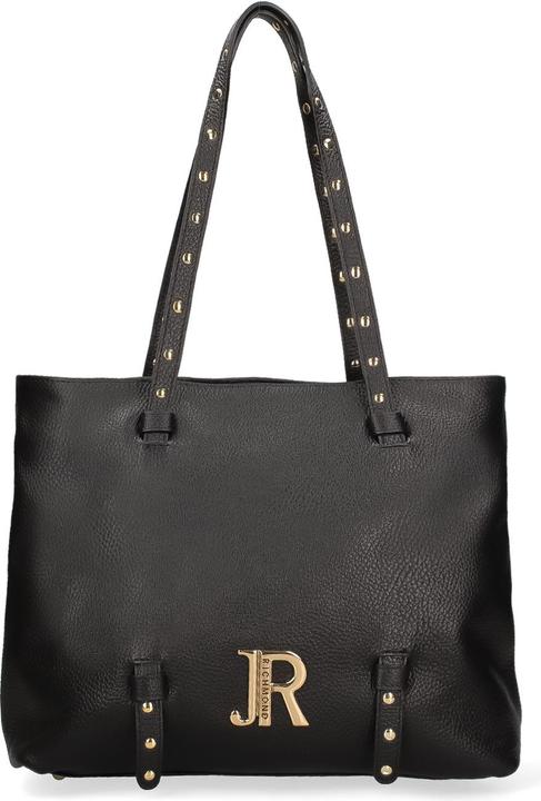 John Richmond Damen Handtasche Made In Italy - Modell Valoria Ultra - 100% Leder - 32.0 X 26.0 X 11.0 Cm