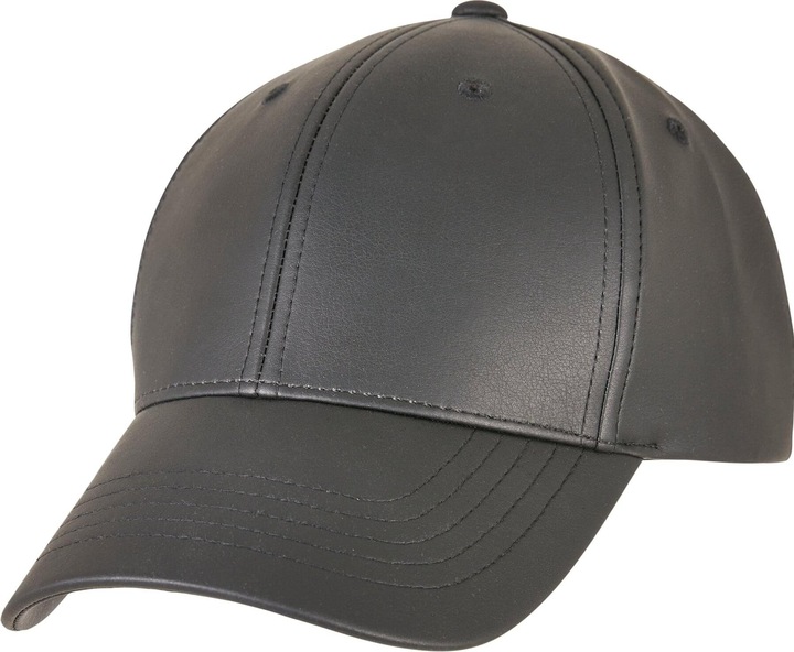 Actual product image Flexfit Synthetic Leather Alpha Shape Dad Cap - 21819 (One size)