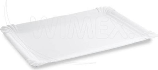 Produktbild Wimex.eu Pappteller weiss 21 x 29 cm RECY - 125 Stück (125 x)