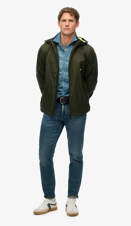 Produktbild Superdry Windbreaker-Jacke mit Kapuze und Logo (L)