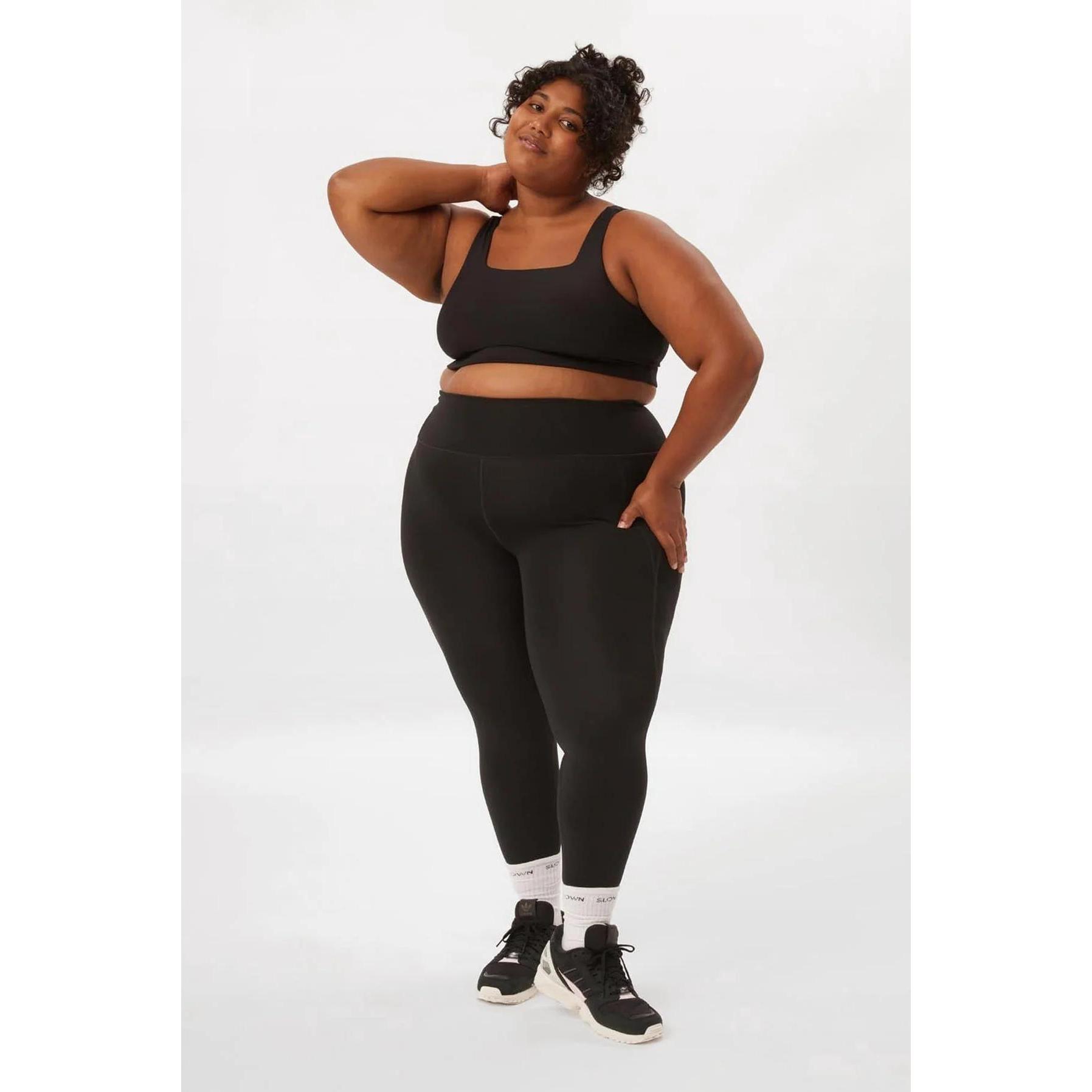 Thumbnail - Girlfriend Collective, Damen, Tights, leggings compressive high-rise (XS), Schwarz, XS