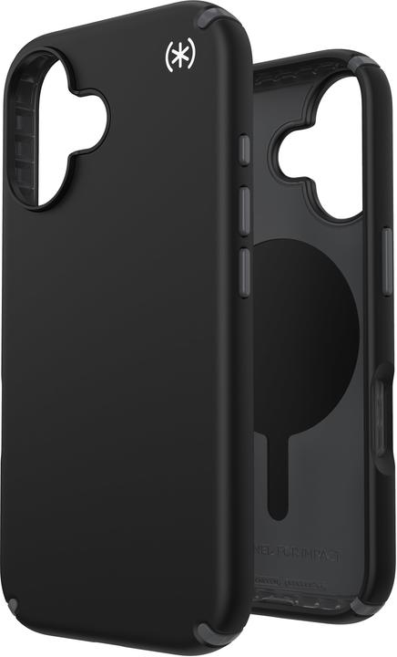 Produktbild speck Presidio2 Pro + MS Apple iPhone 16 Black - with Microban (Apple iPhone 16)