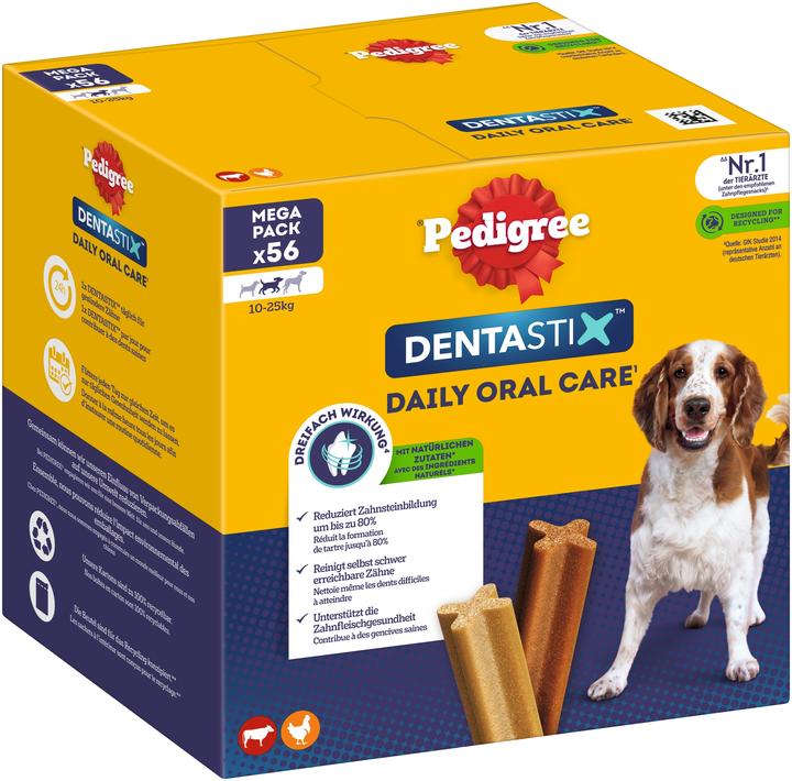 Pedigree DentaStix M (Adulto, 1 pz., 1440 g)